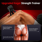 Darrahopens Sports & Fitness > Exercise, Gym & Fitness > Gym Equipment & Accessories Smart Thigh Trainer with LED Display – 12-80lb Adjustable Resistance, 360° Rotation Kegel Exercise Equipment for Men & Women (Black) | Other Colors Available in Store