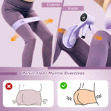 Darrahopens Sports & Fitness > Exercise, Gym & Fitness > Gym Equipment & Accessories Smart Thigh Trainer with LED Display – 12-80lb Adjustable Resistance, 360° Rotation Kegel Exercise Equipment for Women (Purple) | Other Colors Available in Store