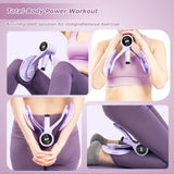 Darrahopens Sports & Fitness > Exercise, Gym & Fitness > Gym Equipment & Accessories Smart Thigh Trainer with LED Display – 12-80lb Adjustable Resistance, 360° Rotation Kegel Exercise Equipment for Women (Purple) | Other Colors Available in Store