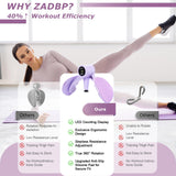 Darrahopens Sports & Fitness > Exercise, Gym & Fitness > Gym Equipment & Accessories Smart Thigh Trainer with LED Display – 12-80lb Adjustable Resistance, 360° Rotation Kegel Exercise Equipment for Women (Purple) | Other Colors Available in Store
