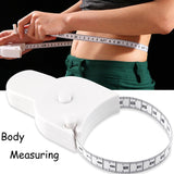 Darrahopens Sports & Fitness > Exercise, Gym & Fitness > Gym Equipment & Accessories Soft Retractable Body Tape Measure for Fitness, Tailoring & Home Use – 60-Inch Dual-Scale Measuring Tape with Lock, 3-Pack of Identical Units (White)