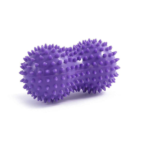 Darrahopens Sports & Fitness > Exercise, Gym & Fitness > Gym Equipment & Accessories Spiky Peanut Massage Ball Deep Tissue Muscle Roller PVC Foot Massage Ball for Myofascial Release Trigger Point Therapy Yoga Fitness - Purple In Australia - Darrahopens