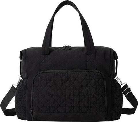Darrahopens Sports & Fitness > Exercise, Gym & Fitness > Gym Equipment & Accessories Sports Bag - Waterproof Travel Bag - 24 Liter Carry Bag - Zippered - Lightweight and Durable - Suitable for Gym, Training and Travel（Black）