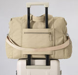 Darrahopens Sports & Fitness > Exercise, Gym & Fitness > Gym Equipment & Accessories Sports Bag - Waterproof Travel Bag - 24 Liter Carry Bag - Zippered - Lightweight & Durable - Suitable for Gym, Workout & Travel（Khaki）