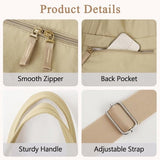 Darrahopens Sports & Fitness > Exercise, Gym & Fitness > Gym Equipment & Accessories Sports Bag - Waterproof Travel Bag - 24 Liter Carry Bag - Zippered - Lightweight & Durable - Suitable for Gym, Workout & Travel（Khaki）