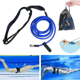 Darrahopens Sports & Fitness > Exercise, Gym & Fitness > Gym Equipment & Accessories Swimming Resistance Belt Adjustable for Pool Training with Bungee