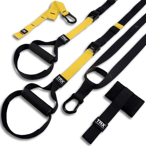 Darrahopens Sports & Fitness > Exercise, Gym & Fitness > Gym Equipment & Accessories TRX All-in-One Suspension Trainer Home Gym System with TRX Training Club Access Compatibility WELLNGS