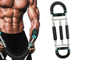 Darrahopens Sports & Fitness > Exercise, Gym & Fitness > Gym Equipment & Accessories Twister Arm Trainer Adjustable Twister Arm Chest Exerciser With 3 Springs - Red