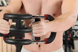 Darrahopens Sports & Fitness > Exercise, Gym & Fitness > Gym Equipment & Accessories Twister Arm Trainer Adjustable Twister Arm Chest Exerciser With 3 Springs - Red