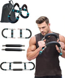 Darrahopens Sports & Fitness > Exercise, Gym & Fitness > Gym Equipment & Accessories Twister Arm Trainer for Men & Women，60-110lb Adjustable Arm & Chest Workout Equipment，Portable Home Gym Strength Training Machine for Full-Body Toning & Muscle Building