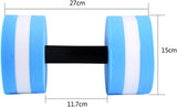 Darrahopens Sports & Fitness > Exercise, Gym & Fitness > Gym Equipment & Accessories Water Dumbbells Set 2PCS Pool Resistance Fitness Equipment Foam Dumbbells for Water Aerobics