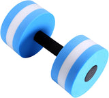 Darrahopens Sports & Fitness > Exercise, Gym & Fitness > Gym Equipment & Accessories Water Dumbbells Set 2PCS Pool Resistance Fitness Equipment Foam Dumbbells for Water Aerobics