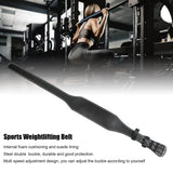 Darrahopens Sports & Fitness > Exercise, Gym & Fitness > Gym Equipment & Accessories Weight belt for weightlifting, wide sports belt for waist support, fitness belt for rowing, squats, deadlifts, black