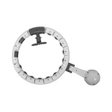 Darrahopens Sports & Fitness > Exercise, Gym & Fitness > Gym Equipment & Accessories Weighted Hoola Hoop for Adults Weight Loss Exercise 2 in 1 Abdomen Massage Fitness