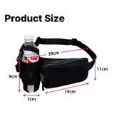 Darrahopens Sports & Fitness > Exercise, Gym & Fitness > Gym Equipment & Accessories Winter Fitness Bundle - Blue XL size Women's High Waist 3/4 Yoga Leggings with Peach Hip Lift and Black Waterproof Sports Waist Bag with Bottle Holder for Running Gym and Outdoor Activities In Australia - Darrahopens