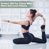 Darrahopens Sports & Fitness > Exercise, Gym & Fitness > Gym Equipment & Accessories Wrist Weights Set of 2, Adjustable Silicone Workout Weights for Women and Men, Wearable Ankle/Wrist Weights Suitable for Yoga, Dance, Pilates, Pool Exercises and Jogging, 2lb（Green）