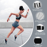 Darrahopens Sports & Fitness > Exercise, Gym & Fitness > Gym Equipment & Accessories Wrist Weights Set of 2, Adjustable Silicone Workout Weights for Women and Men, Wearable Ankle/Wrist Weights Suitable for Yoga, Dance, Pilates, Pool Exercises and Jogging, 2lb（Grey）