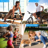 Darrahopens Sports & Fitness > Exercise, Gym & Fitness > Gym Equipment & Accessories Wrist Weights Set of 2, Adjustable Silicone Workout Weights for Women and Men, Wearable Ankle/Wrist Weights Suitable for Yoga, Dance, Pilates, Pool Exercises and Jogging, 2lb