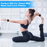 Darrahopens Sports & Fitness > Exercise, Gym & Fitness > Gym Equipment & Accessories Wrist Weights Set of 2, Adjustable Silicone Workout Weights for Women and Men, Wearable Ankle/Wrist Weights Suitable for Yoga, Dance, Pilates, Pool Exercises and Jogging, 2lb