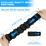 Darrahopens Sports & Fitness > Exercise, Gym & Fitness > Gym Equipment & Accessories Wrist Weights Set of 2, Adjustable Silicone Workout Weights for Women and Men, Wearable Ankle/Wrist Weights Suitable for Yoga, Dance, Pilates, Pool Exercises and Jogging, 2lb