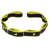 Darrahopens Sports & Fitness > Exercise, Gym & Fitness > Gym Equipment & Accessories Yellow 3 Pack Multi-Loop Yoga Stretching Strap with Numbered Sections 90cm Elastic Resistance Band for Dance Pilates Body Sculpting Australian Fitness Gear