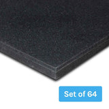 CORTEX Rubber Gym Floor Mat 15mm Set of 64 In Australia - Darrahopens