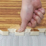 Darrahopens Sports & Fitness > Exercise, Gym & Fitness > Gym Mats Natural Wood Interlocking Heavy Duty EVA Foam Gym Flooring Mats - 60x60cm - 24 Tiles In Australia - Darrahopens