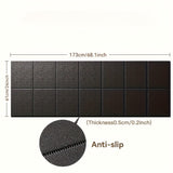 Darrahopens Sports & Fitness > Exercise, Gym & Fitness > Gym Mats Thickened Foldable Fitness Mat｜Anti-Slip Home Exercise Mat for Treadmill and Yoga, Multi-Functional Silent Floor Protector