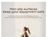 Darrahopens Sports & Fitness > Exercise, Gym & Fitness > Gym Mats Thickened Foldable Fitness Mat｜Anti-Slip Home Exercise Mat for Treadmill and Yoga, Multi-Functional Silent Floor Protector