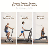 Darrahopens Sports & Fitness > Exercise, Gym & Fitness > Gym Mats Thickened Foldable Fitness Mat｜Anti-Slip Home Exercise Mat for Treadmill and Yoga, Multi-Functional Silent Floor Protector