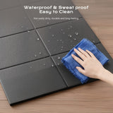 Darrahopens Sports & Fitness > Exercise, Gym & Fitness > Gym Mats Thickened Foldable Fitness Mat｜Anti-Slip Home Exercise Mat for Treadmill and Yoga, Multi-Functional Silent Floor Protector