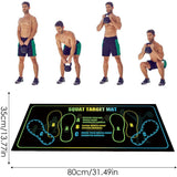 Darrahopens Sports & Fitness > Exercise, Gym & Fitness > Gym & Training Step Squat Mat Fitness Mat Non Slip Mat Thick Floor Mat Home Gym Exercise Workout