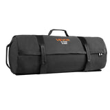 Darrahopens Sports & Fitness > Exercise, Gym & Fitness > Gym & Training Step VEVOR Workout Sandbag, Heavy Duty Workout Power Bags with Handles, 23-56 kg Adjustable Slam Bag for Fitness Strength Weight Training Cross-Training, Home Gym Exercise, Black (Unfilled)