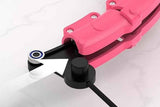 Darrahopens Sports & Fitness > Exercise, Gym & Fitness > Gymnastics 32 Section Weighted Hula Hoop with Massage Rollers - Pink