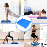 Darrahopens Sports & Fitness > Exercise, Gym & Fitness > Gymnastics Balance Foam Pad Non-Slip Mat Exercise Soft pads for Fitness and Balance Strength Training Yoga Pilates Gym for Physical Therapy Knee Cushion