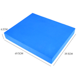 Darrahopens Sports & Fitness > Exercise, Gym & Fitness > Gymnastics Balance Foam Pad Non-Slip Mat Exercise Soft pads for Fitness and Balance Strength Training Yoga Pilates Gym for Physical Therapy Knee Cushion