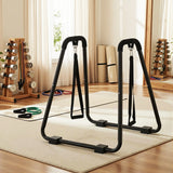Darrahopens Sports & Fitness > Exercise, Gym & Fitness > Gymnastics Everfit Dip Station Parallel Bars Heavy Duty Home Gym Stand Calisthenics Black