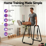 Darrahopens Sports & Fitness > Exercise, Gym & Fitness > Gymnastics Everfit Dip Station Parallel Bars Heavy Duty Home Gym Stand Calisthenics Black