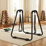 Darrahopens Sports & Fitness > Exercise, Gym & Fitness > Gymnastics Everfit Dip Station Parallel Bars Heavy Duty Home Gym Stand Calisthenics Black