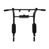 Darrahopens Sports & Fitness > Exercise, Gym & Fitness > Gymnastics Everfit Pull Up Bar Dip Station Multi Gym 150kg Home Power Station Black Red