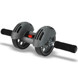Darrahopens Sports & Fitness > Exercise, Gym & Fitness > Gymnastics Exercise Wheel Double AB Roller Abs Abdominal Workout Fitness Gym with Knee Pad