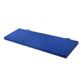 Darrahopens Sports & Fitness > Exercise, Gym & Fitness > Gymnastics Folding Exercise Floor Mat Dance Yoga Gymnastics Training Home Judo Pilates Gym - Blue