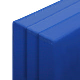 Darrahopens Sports & Fitness > Exercise, Gym & Fitness > Gymnastics Folding Exercise Floor Mat Dance Yoga Gymnastics Training Home Judo Pilates Gym - Blue