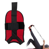 Darrahopens Sports & Fitness > Exercise, Gym & Fitness > Gymnastics Hamstring Stretcher Stretching Strap Ligament Stretching Belt for Dancing Pilates Yoga Pain Relief -Black