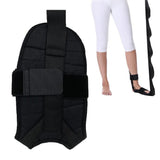 Darrahopens Sports & Fitness > Exercise, Gym & Fitness > Gymnastics Hamstring Stretcher Stretching Strap Ligament Stretching Belt for Dancing Pilates Yoga Pain Relief -Black