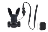Darrahopens Sports & Fitness > Exercise, Gym & Fitness > Gymnastics Respiratory Trainer Compact Lung Exercise Device Breathing Trainer -Black