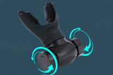 Respiratory Trainer Compact Lung Exercise Device Breathing Trainer -Black