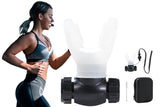 Darrahopens Sports & Fitness > Exercise, Gym & Fitness > Gymnastics Respiratory Trainer Compact Lung Exercise Device Breathing Trainer -Black