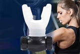 Respiratory Trainer Compact Lung Exercise Device Breathing Trainer -White