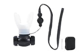 Darrahopens Sports & Fitness > Exercise, Gym & Fitness > Gymnastics Respiratory Trainer Compact Lung Exercise Device Breathing Trainer -White